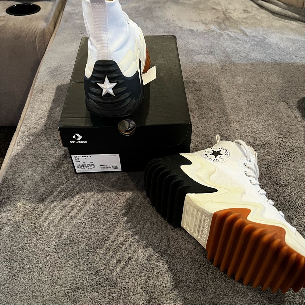 Converse run star high tops